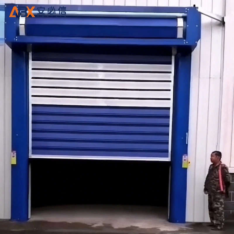 山南金属快速门